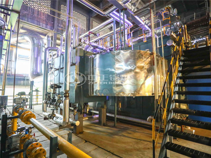 中国二重35吨SZS系列冷凝式燃气过热蒸汽锅炉项目