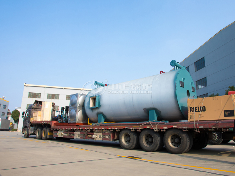 出口哈萨克斯坦360万大卡YQW系列燃气卧式导热油锅炉项目