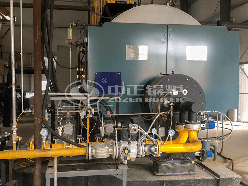 唐山金利海生物柴油5吨WNS系列三回程燃气蒸汽锅炉项目